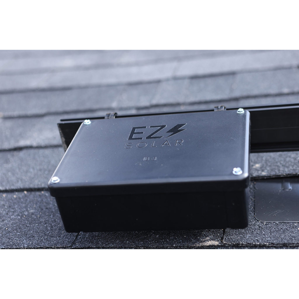 EZ Solar - JB-3 Rooftop PV Junction Box Rail Mount