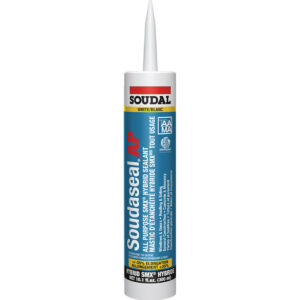 Soudal - Soudaseal AP SMX Hybrid Polymer Sealant, 300ml Cartridge, Black