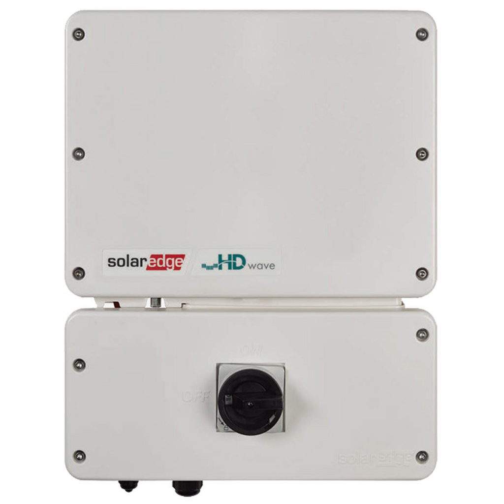 SolarEdge - 7.6kW 240VAC Single Phase Energy Hub Inverter w/ SetApp HD-Wave Technology, RGM & Consumption Monitoring SBSE3.8-US-50